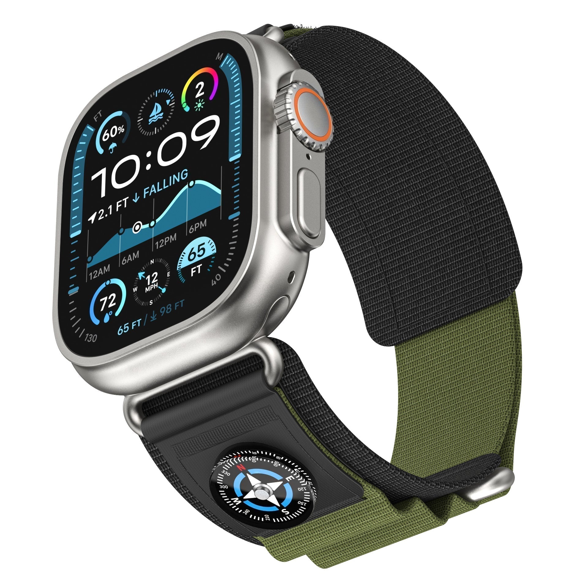 Strong nylon band for Apple watch - OutfitLondon