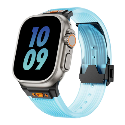 Clear Gel Apple Watch Band