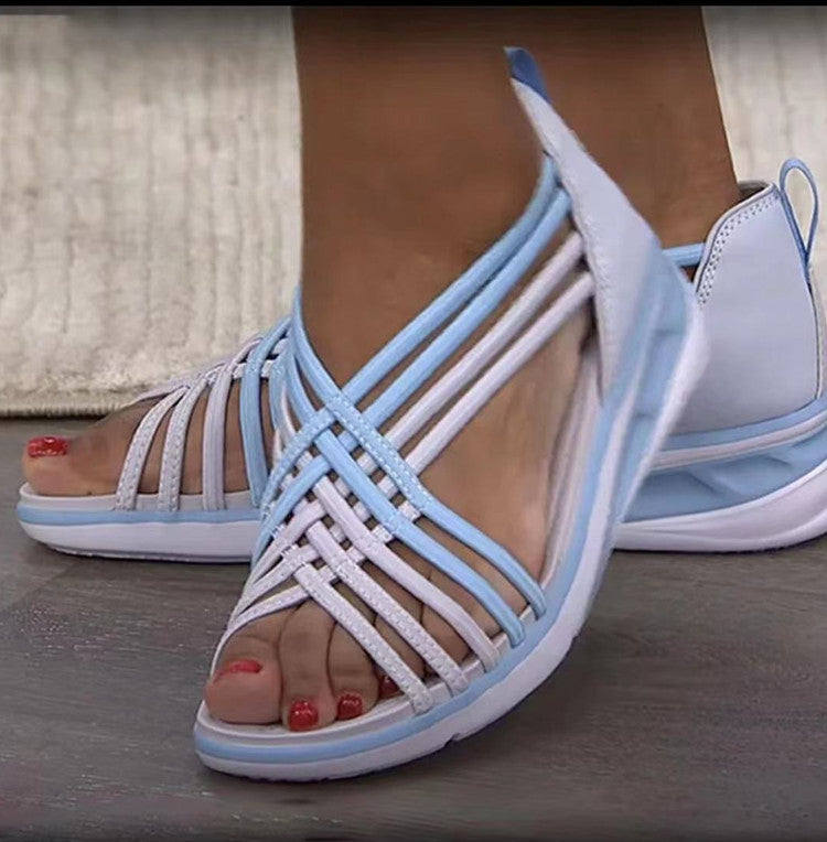 Water-Ready Sporty Step-in Sandal, Orthotic Plantar Fasciitis Arch Support Sandals