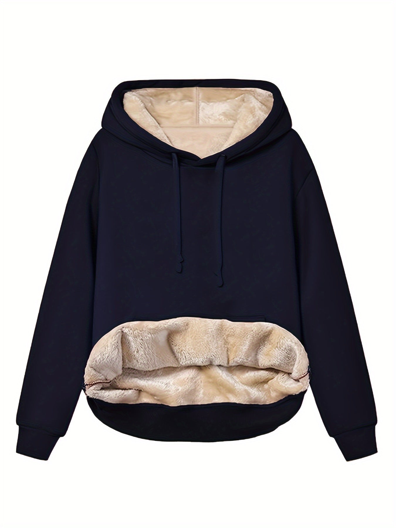 Cozy Ladies' Fleece Hoodie Sweatshirt
