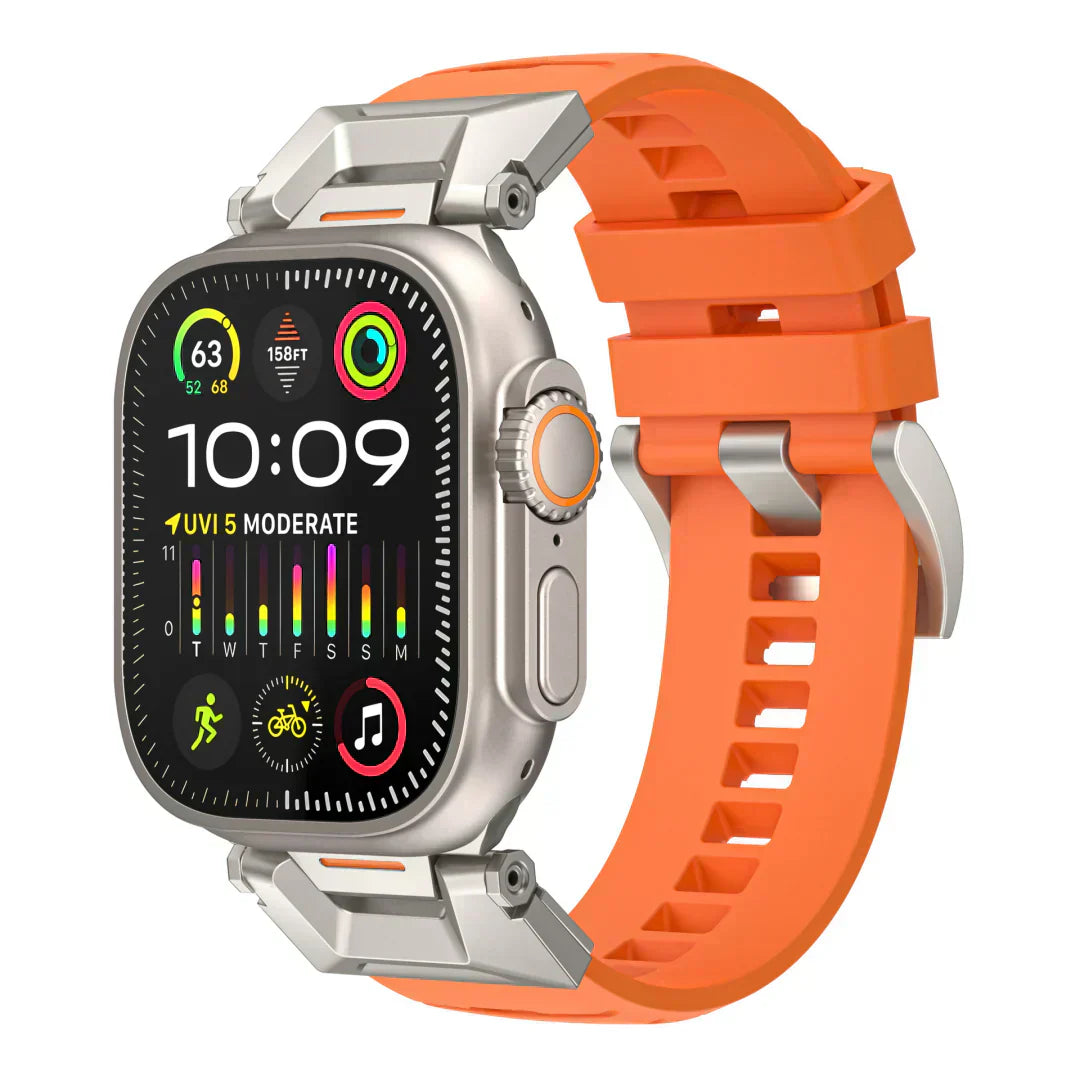 Flexible Silicone Apple Watch Strap Band