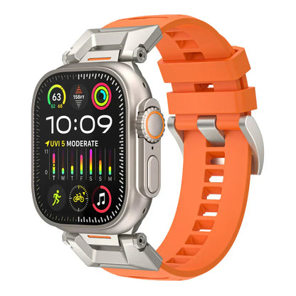 Flexible Silicone Apple Watch Strap Band