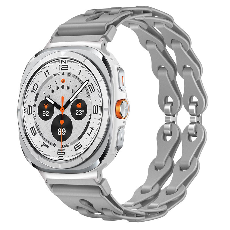 Flexible Rubber Strap for Samsung Galaxy Watch Ultra 47mm