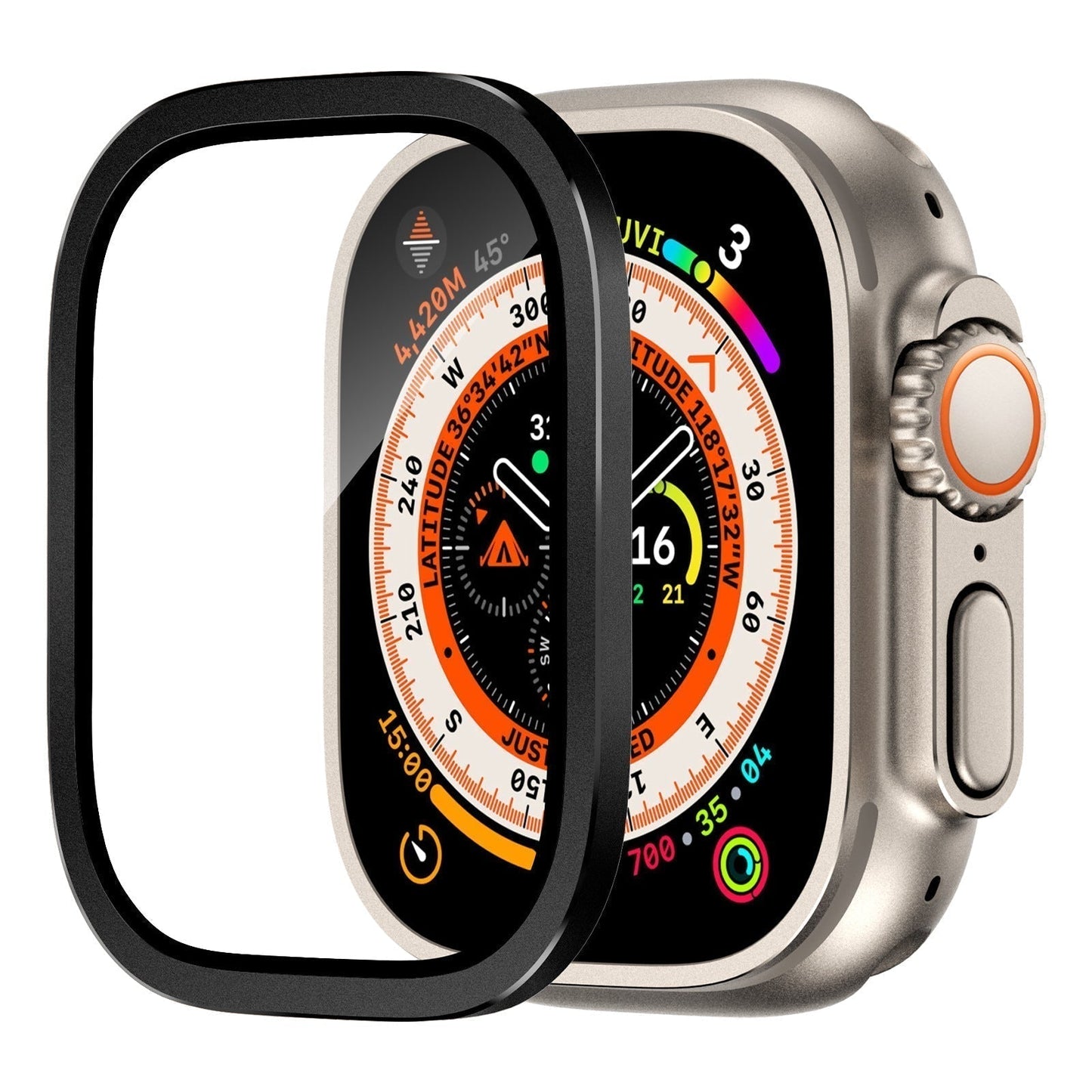 Strong Clear Screen Guard for Apple Watch Ultra