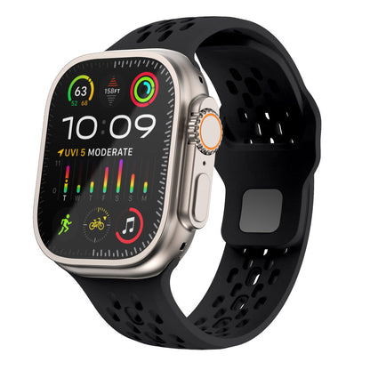 Comfortable Elastic Apple Watch Silicone Strap - OutfitLondon