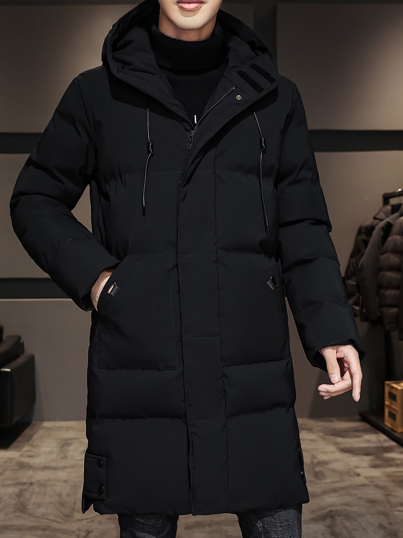 Warm Faux Fur Insulated Mens Parka Coat - OutfitLondon
