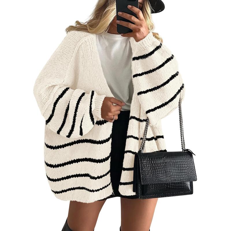 Women's Cozy Large Fit Fall Knit Sweater Cardigan