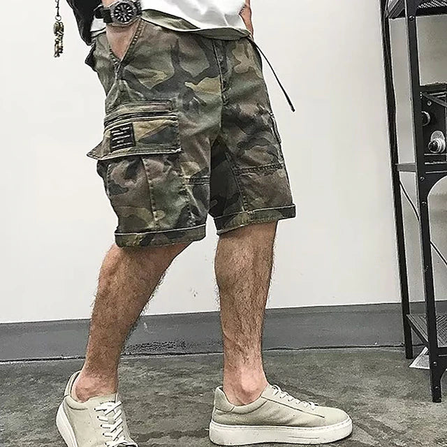 Men's Cargo Shorts Camo Shorts Shorts Hiking Shorts