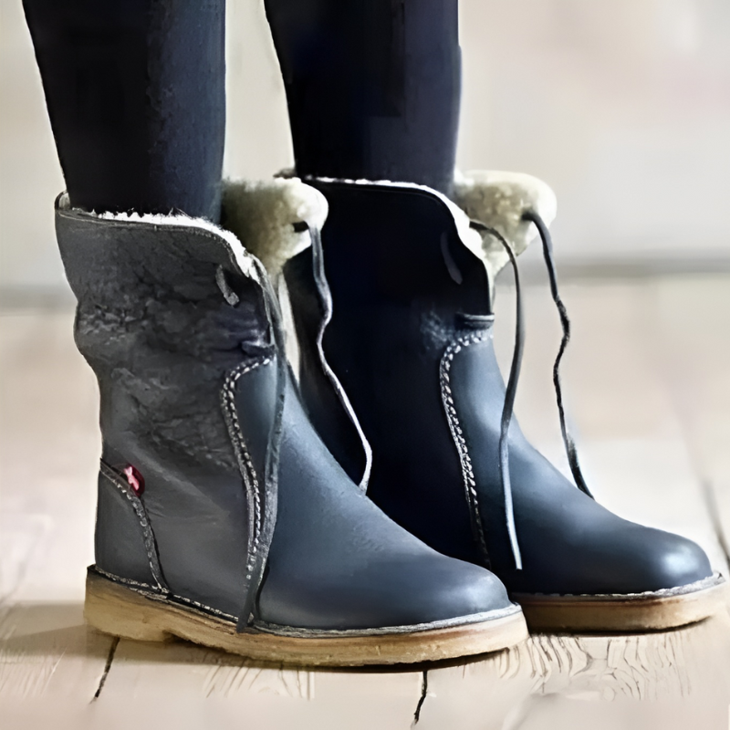 Orthopedic Women Snow Boots| Comfortable Waterproof Mid-Calf Ankle Winter Boots