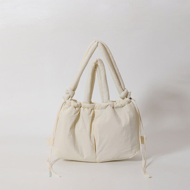 Vegan Leather Tote Shoulder Bag