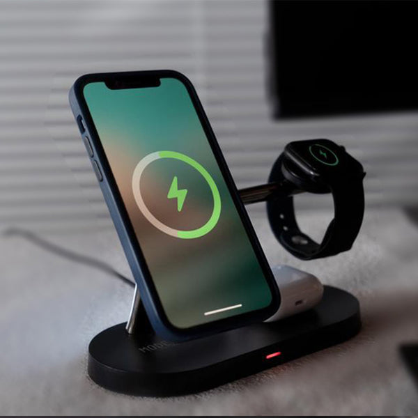 Premium 3 in 1 Fast Wireless Charging Stand
