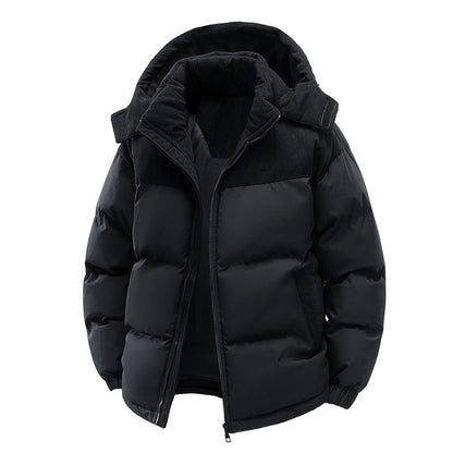 Cozy Ladies Quilted Corduroy Coat