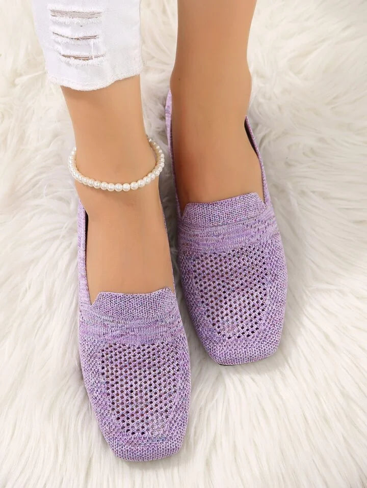 Step-In Elegance: Orthopedic Non-Slip Flat Shoes - Comfort Meets Style