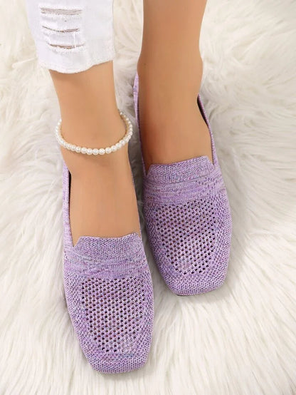 Step-In Elegance: Orthopedic Non-Slip Flat Shoes - Comfort Meets Style