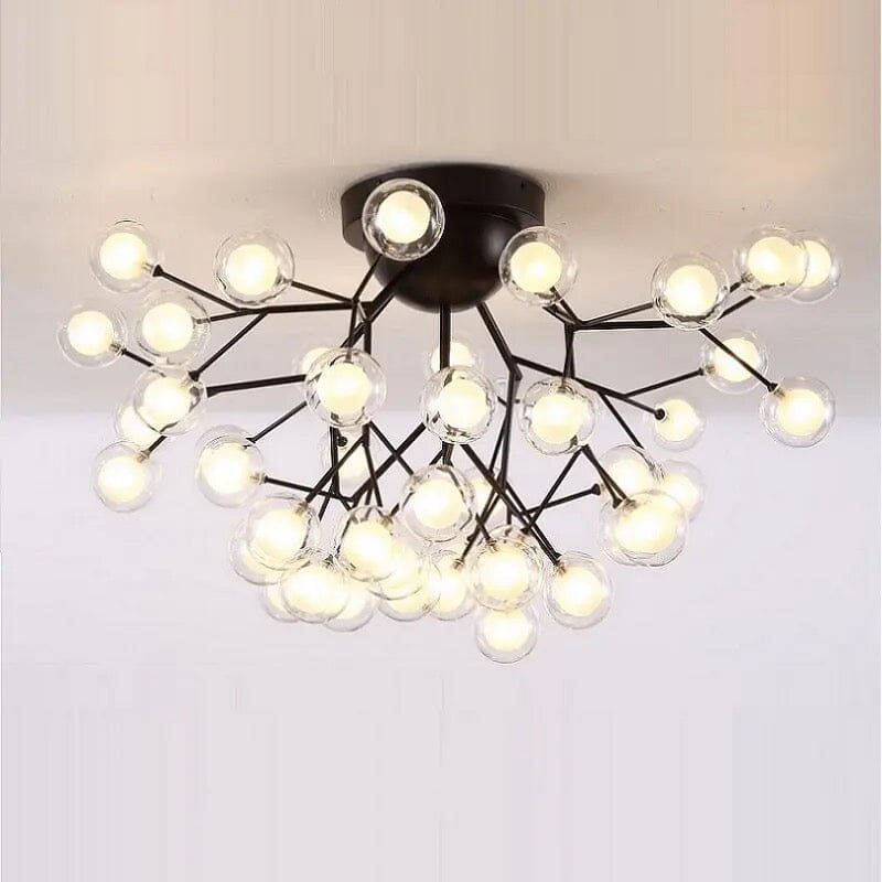 Luxurious Round Crystal Pendant Light