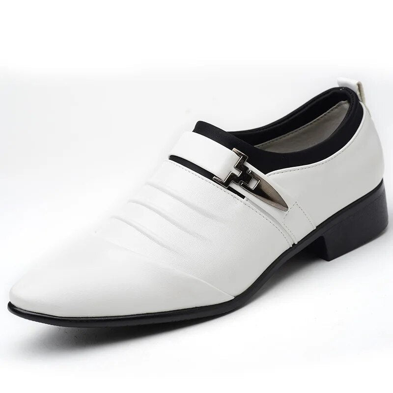 Elegant Formal Leather Dress Shoes - OutfitLondon