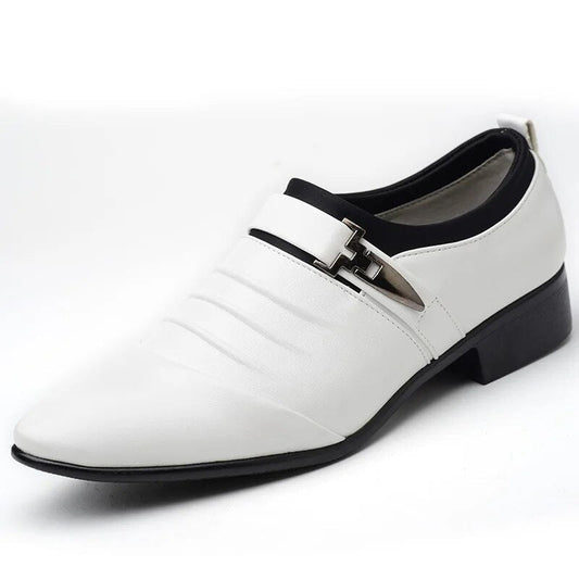Elegant Formal Leather Dress Shoes - OutfitLondon