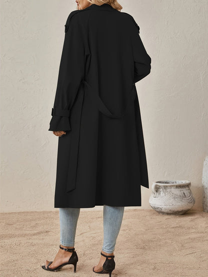 Classic Women's Belted Trench Coat