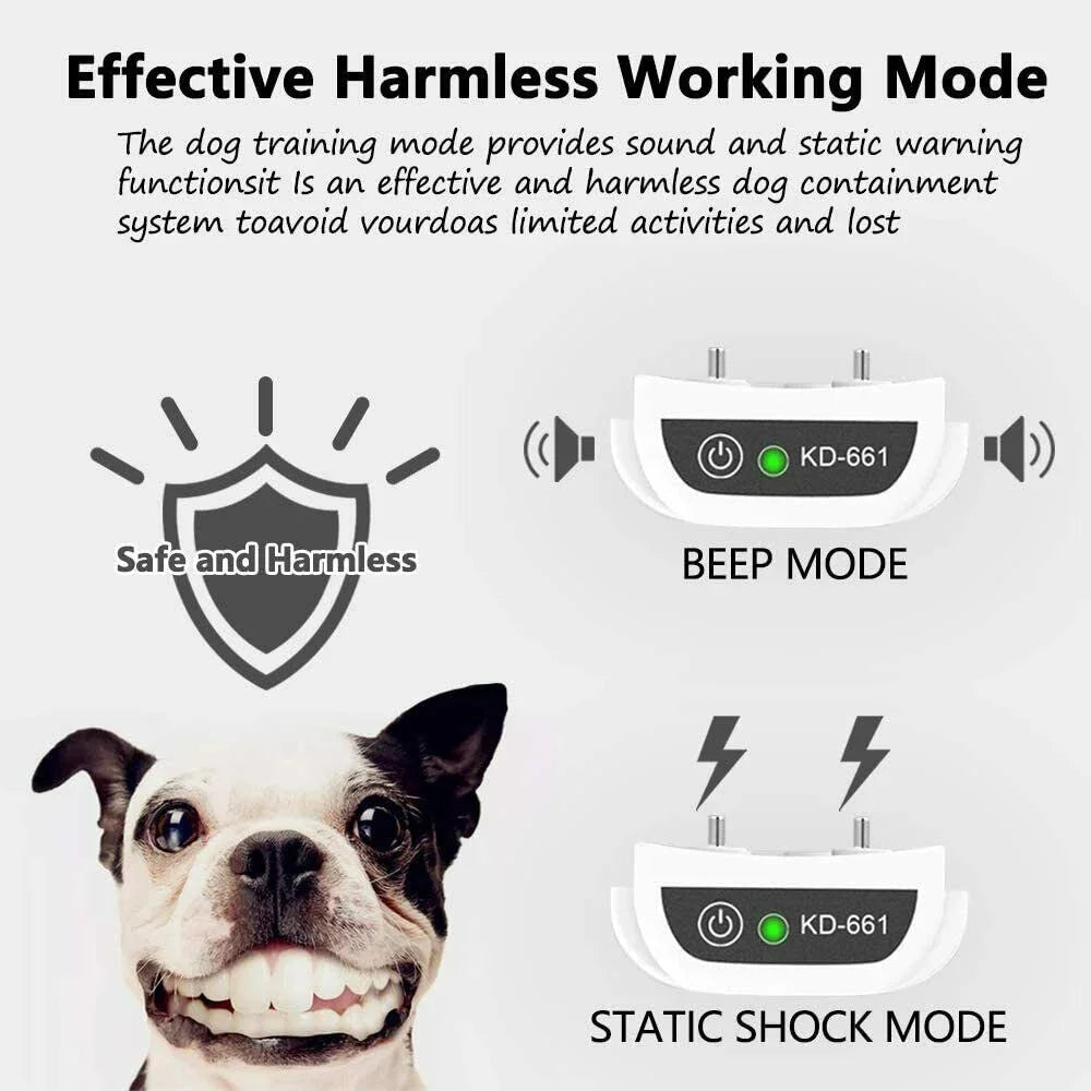 Wireless Electric Dog Fence Pet Containment System