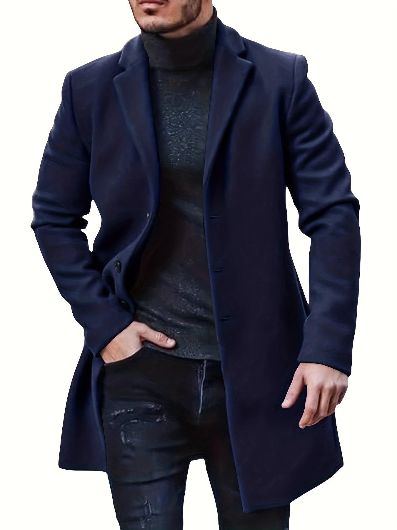Insulated Water Resistant Mens Down Parka Coat