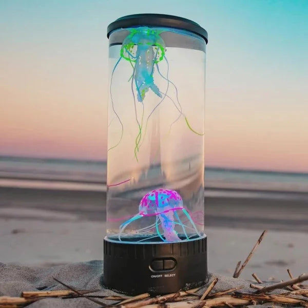 LED Jellyfish Lava Lamp Aquarium