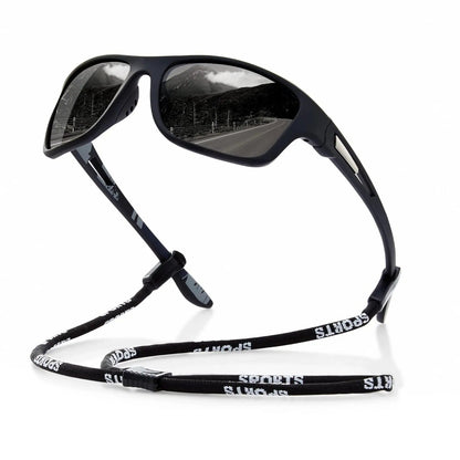 Trendy Sports Sunglasses with UV Protection - Ultra Lightweight