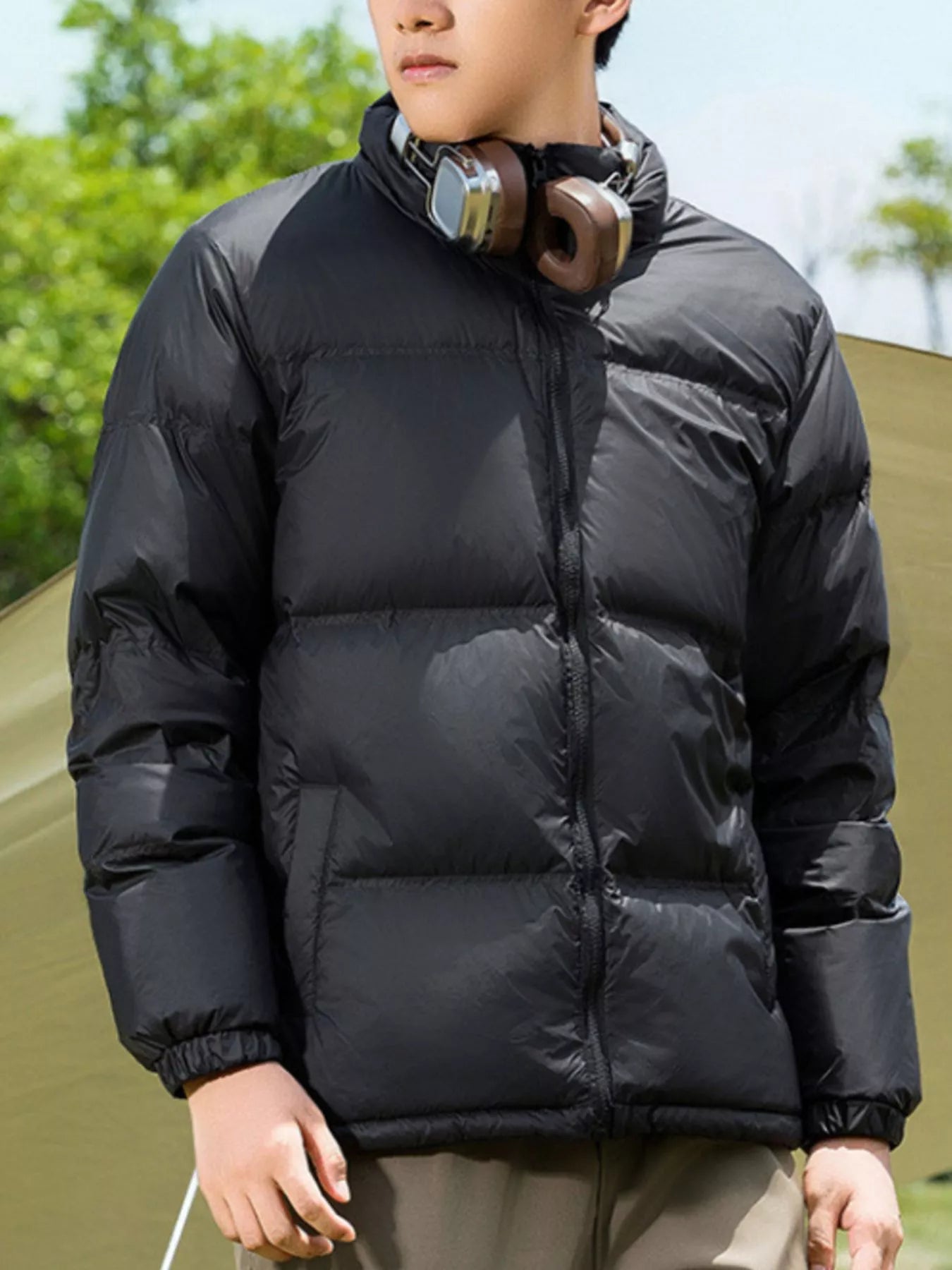 Big Oversized Super Lightweight Down Jacket - OutfitLondon