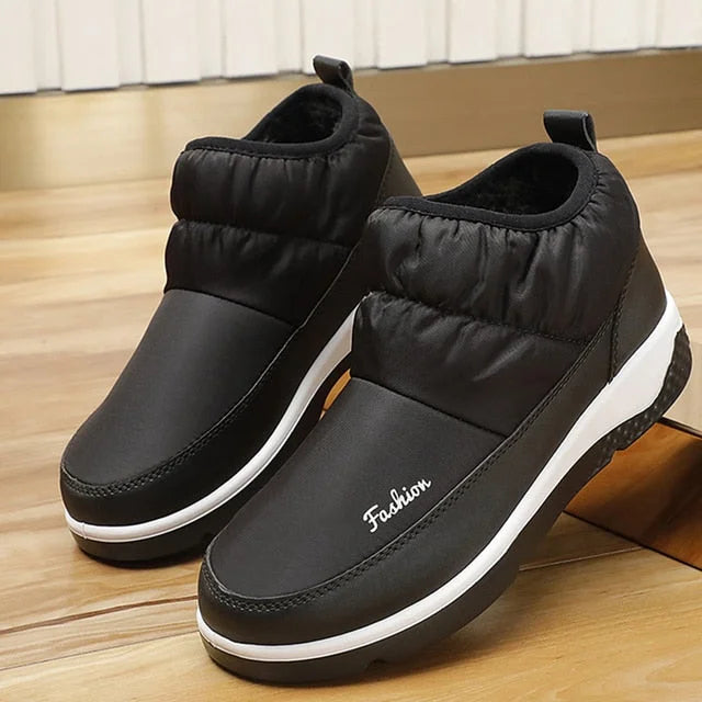 Insulated Snow Boots Waterproof Warm Fur Lining