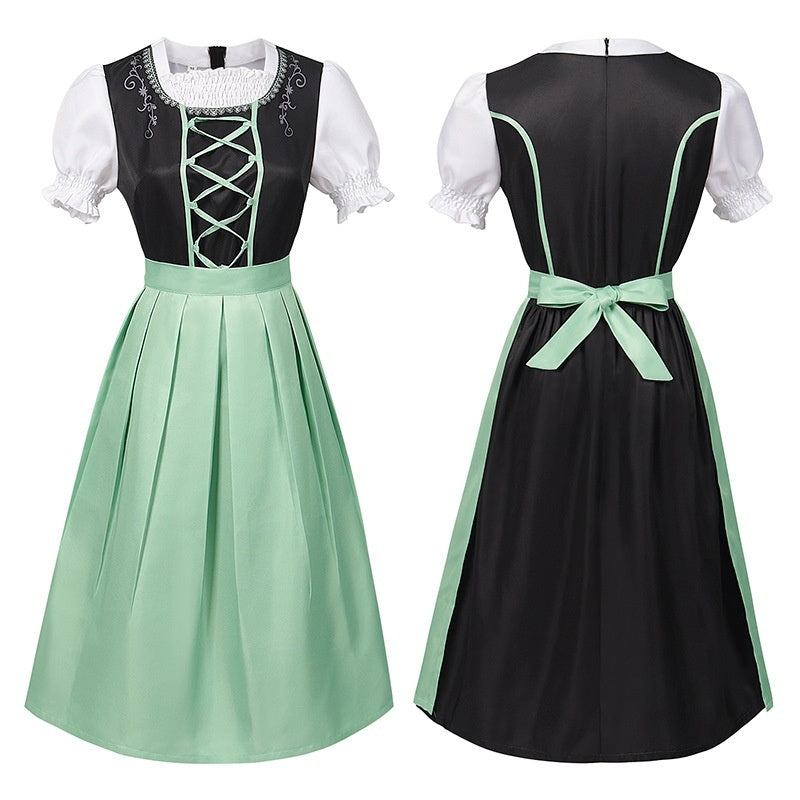 Women's Classic Cotton Blend Oktoberfest Dirndl Dress