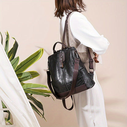 Stylish Vegan Leather Ladies Backpack