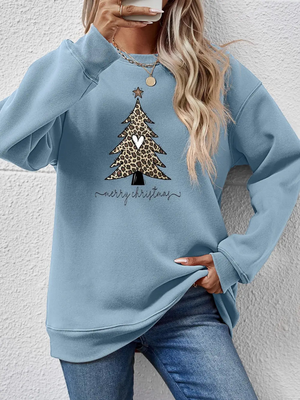 Colorful Christmas Graphic Tee Shirt - OutfitLondon