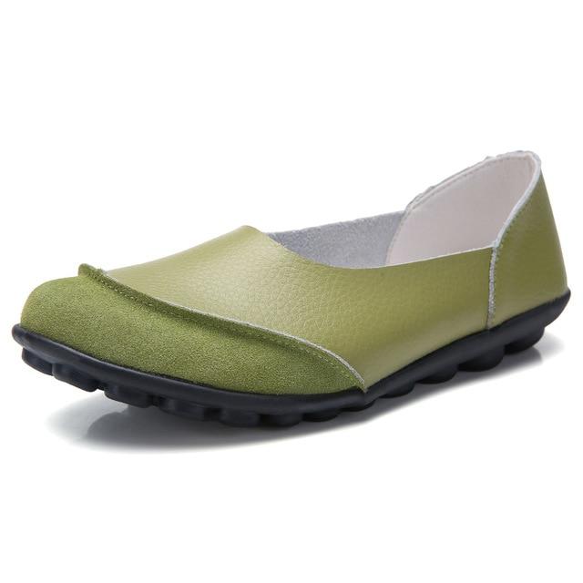 Women's Lofors Loafers Moccasins Soft Leather Flats