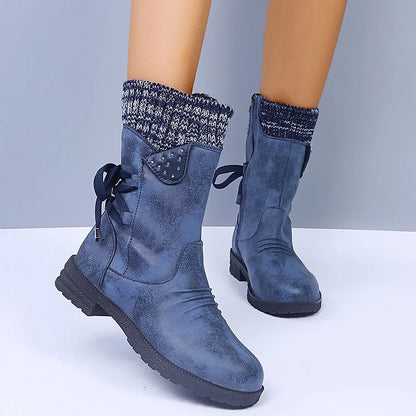 Warm Insulated Rain Boots for Women