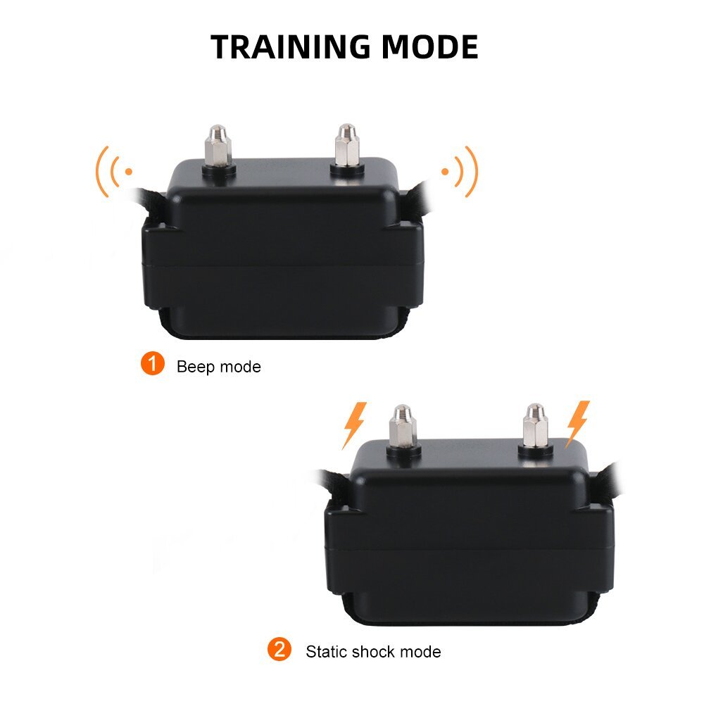 New Electric Dog Fence Waterproof Dog Training Collar Sound Shocked Collar Electronic Pet Fence Containment System for 1/2/3 Dog