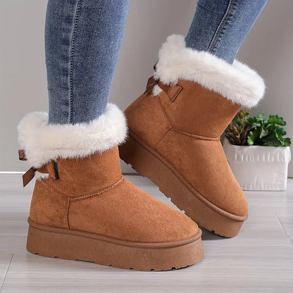 Cozy Insulated Snow Boots for Women - OutfitLondon