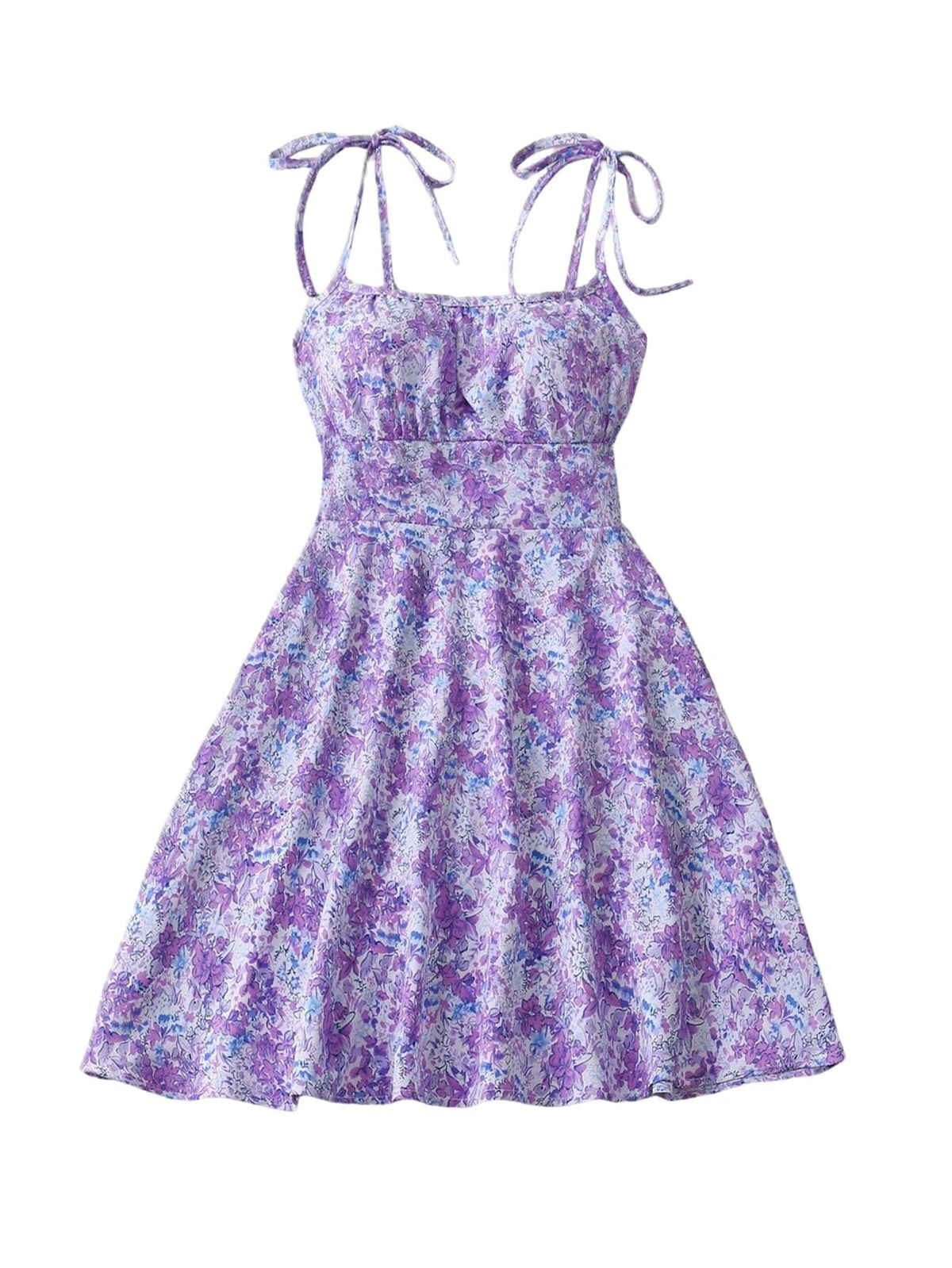 Women's Casual Floral Print A-Line Dress