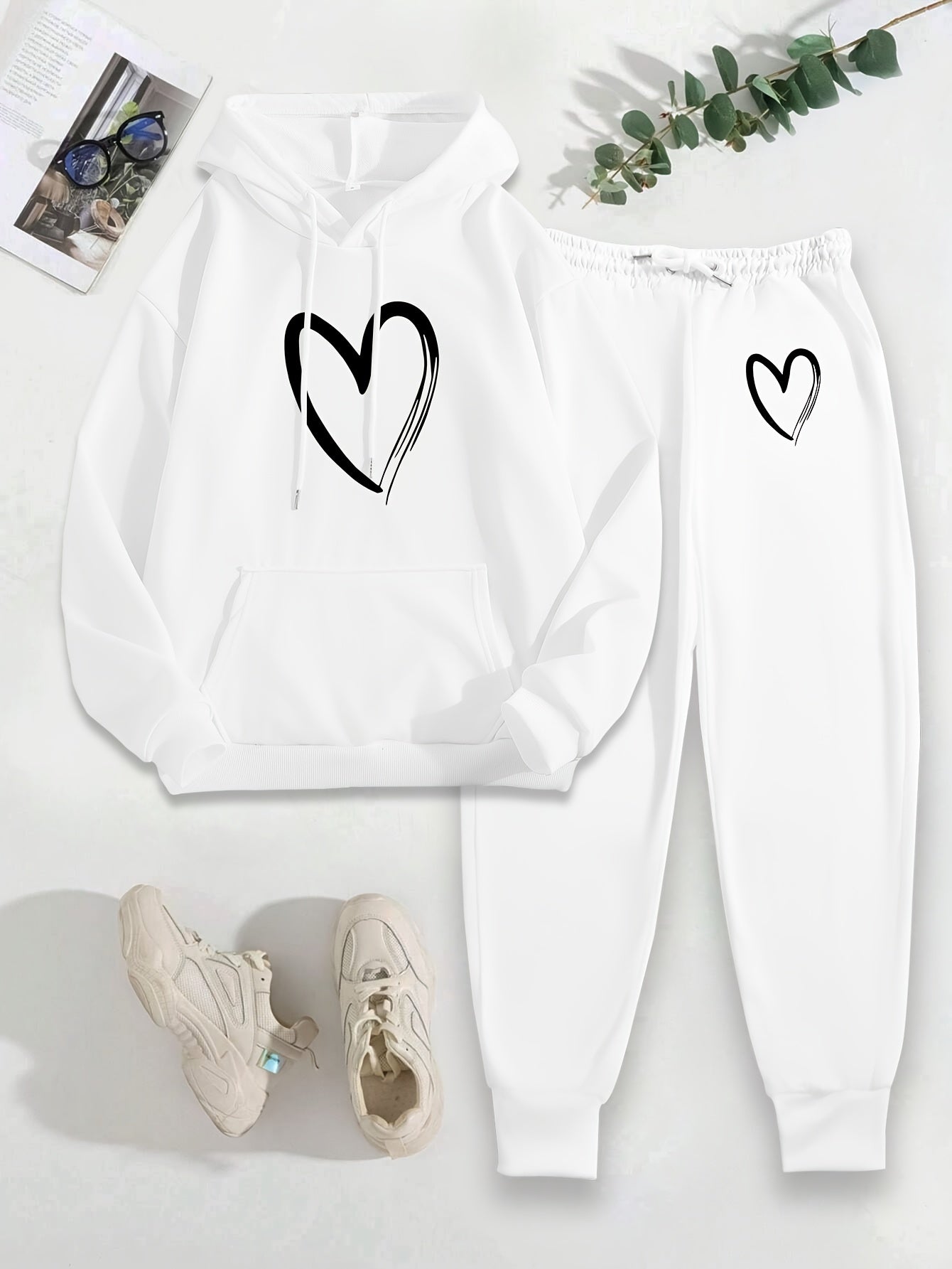 Comfy Women's Hooded Sweat Suit - OutfitLondon