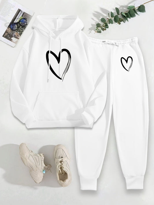 Comfy Women's Hooded Sweat Suit - OutfitLondon