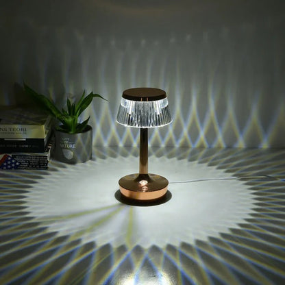 Creative Crystal Mushroom Table Lamp