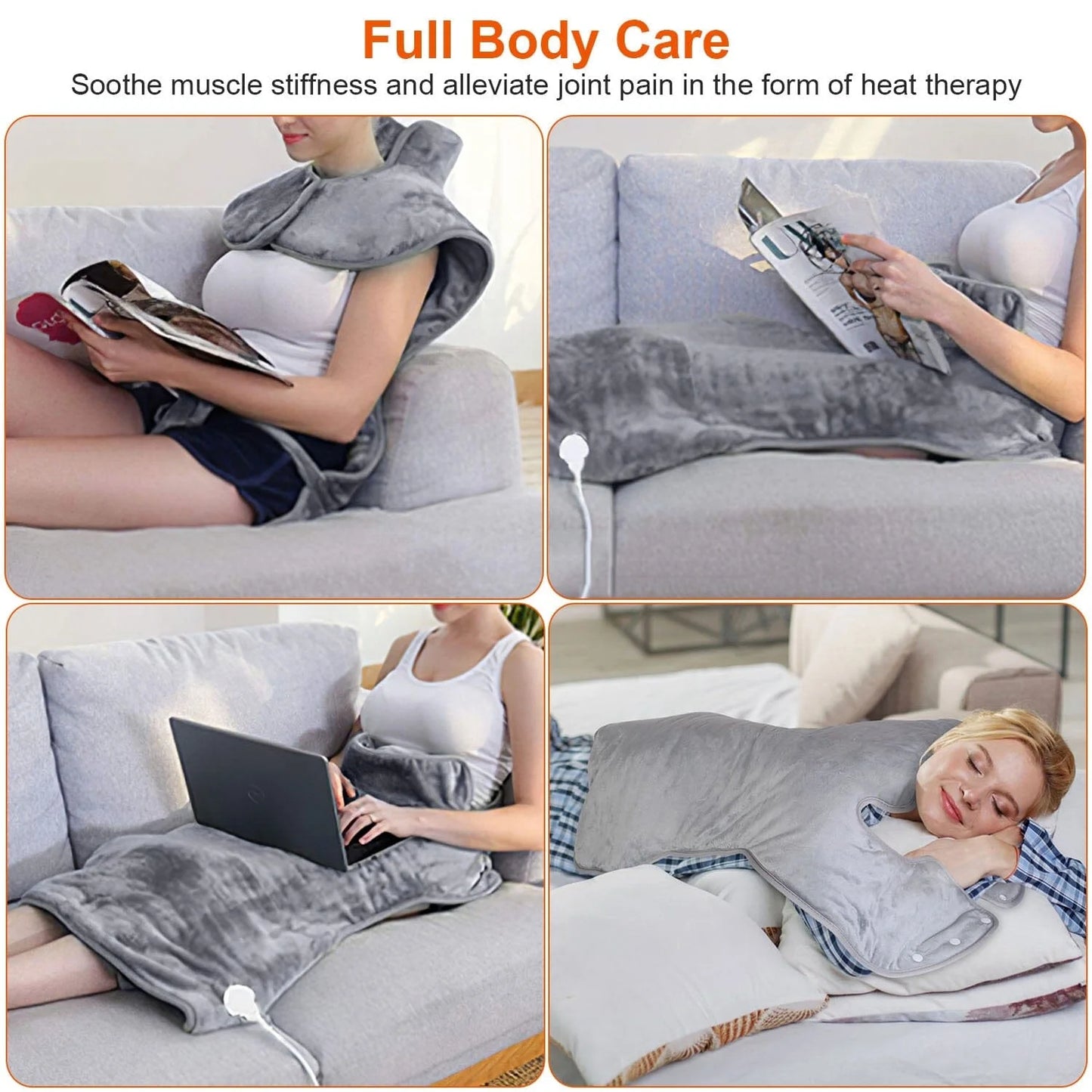Electric Heating Wrap For Neck Shoulder