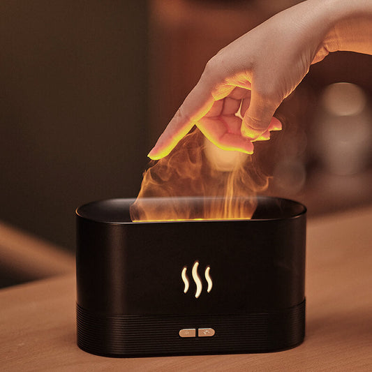 Flame Humidifier Essential Oil Diffuser