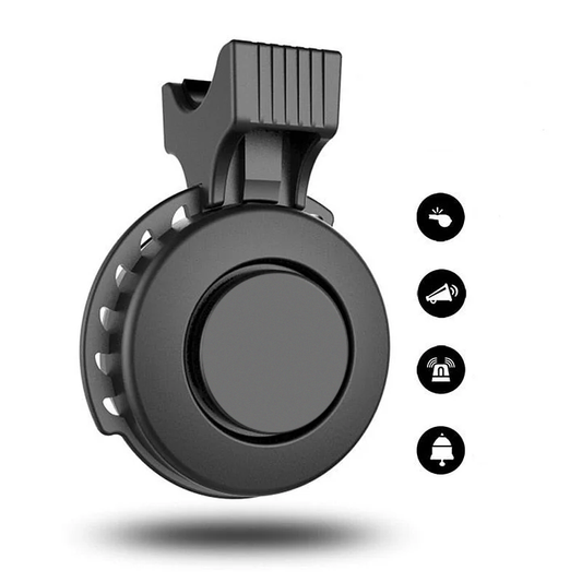 Electric Bike Horn - 4 Sound Modes Rechargeable Waterproof Electronic Bicycle Horn