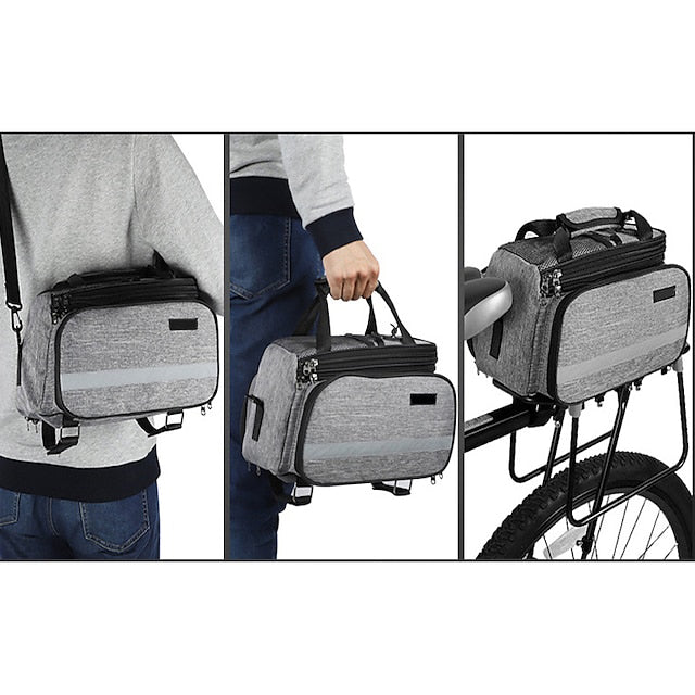 Bike Panniers Bag Bike Rack Bag Large Capacity Waterproof Adjustable