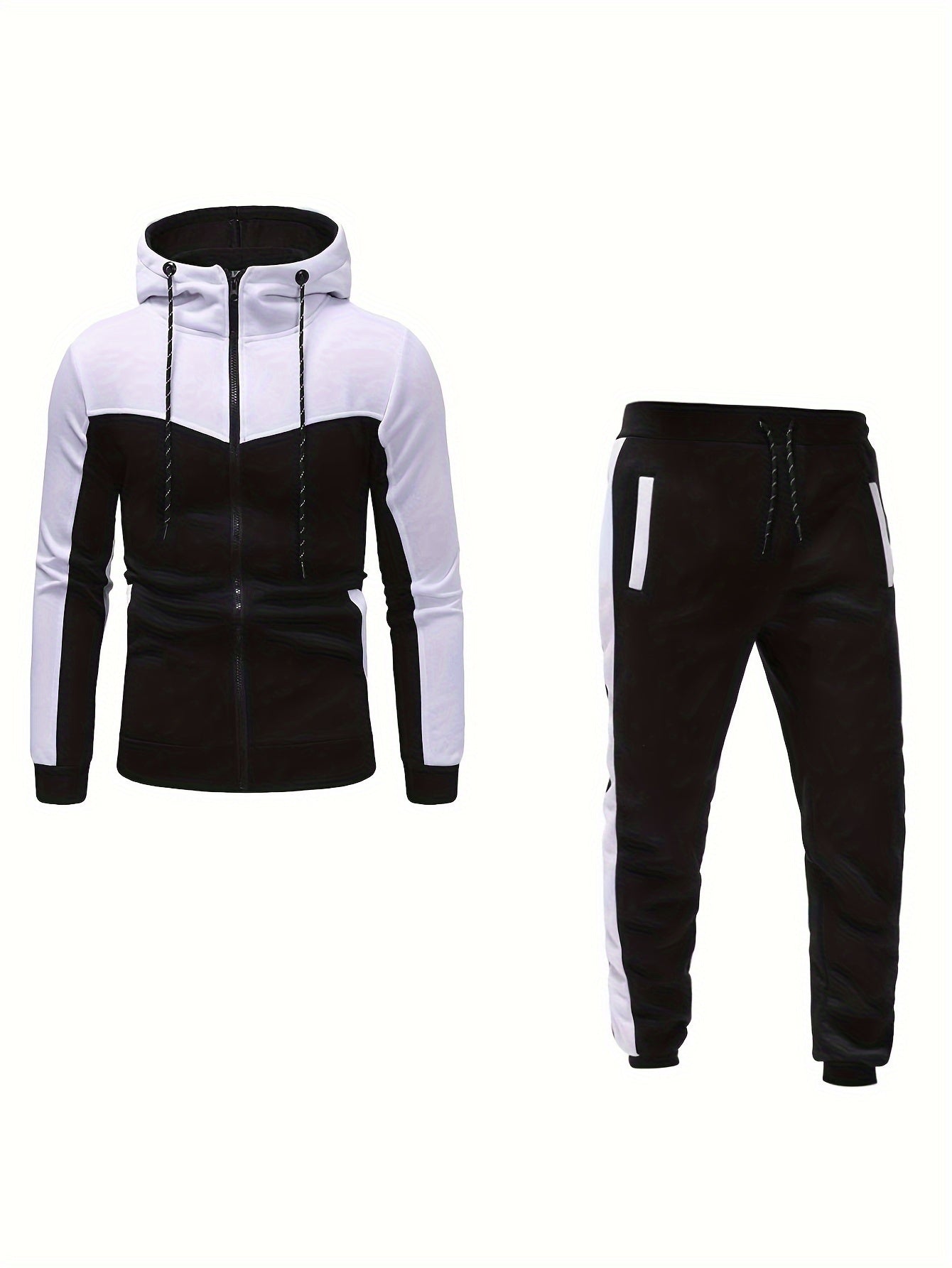 Soft Mens Sportswear Tracksuit with Hoodie
