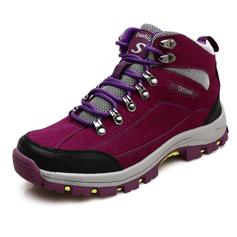 Orthopedic Women Comfortable  Warm Lace Up Hiking Snow Boots