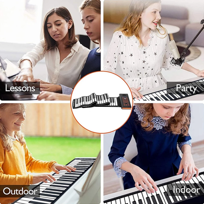 88 keys Hand Roll Portable Piano