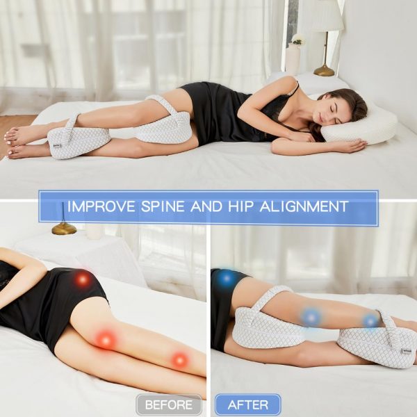 Orthopedic Knee Pillow for Side Sleepers