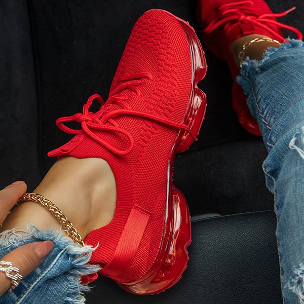 Women's Casual Air Cushion Light Mesh Sneakers