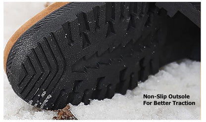 Orthopedic Boots For Women Arch Support Snowy Warm Fur Plush Insole Winter Boots