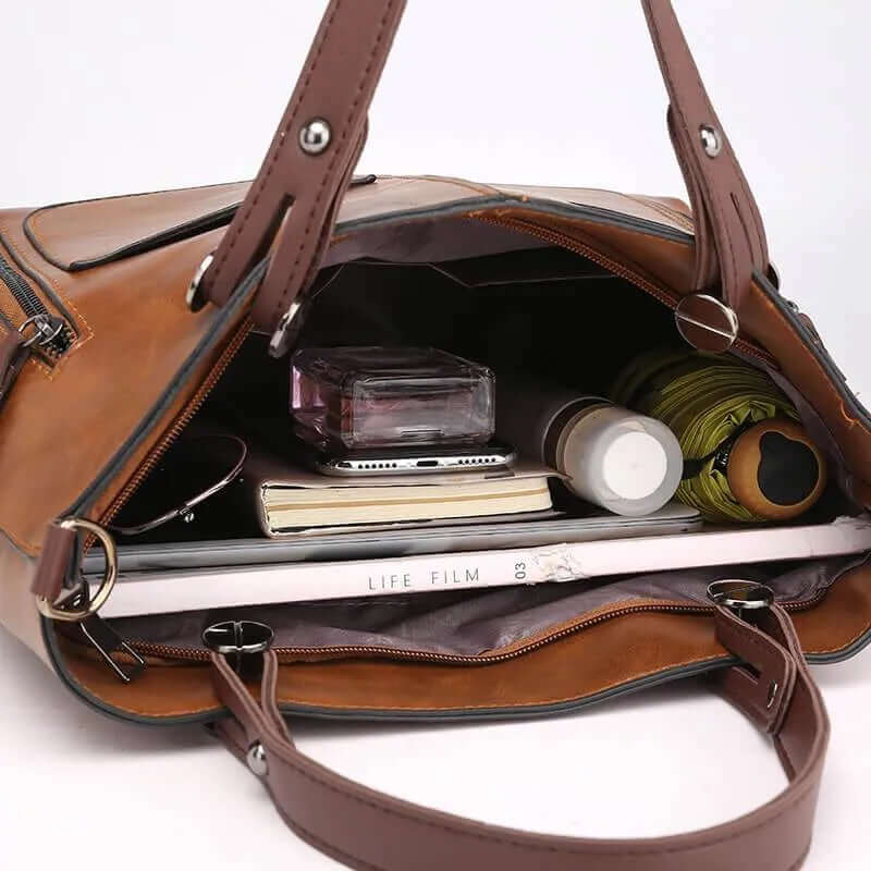 Stylish Ladies Crossbody Handbag with Pockets